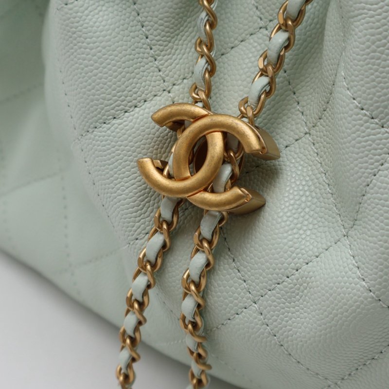 CHANEL 25 Hobo bag - 小號薄荷綠金-3