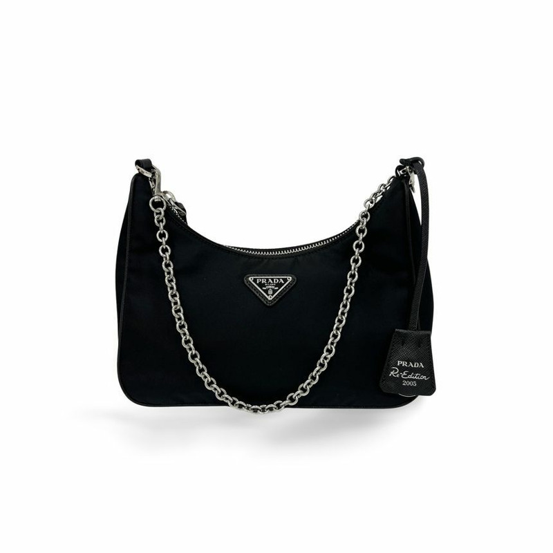 【包稅】PRADA 2005年復刻版黑色尼龍包-0