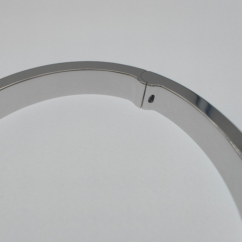 Cartier 卡地亞 love 18K白金 寬版滿天星鑽石手環 Size 17 Bracelet-7