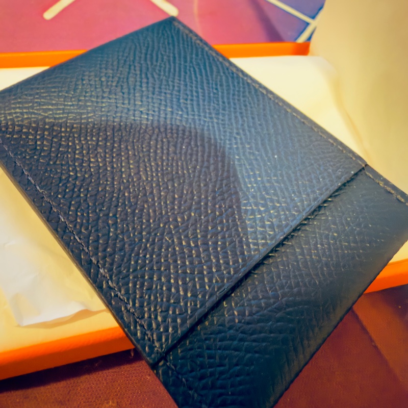 Hermès Hermes MC2 Gama Card Case Blue 名片夾-3