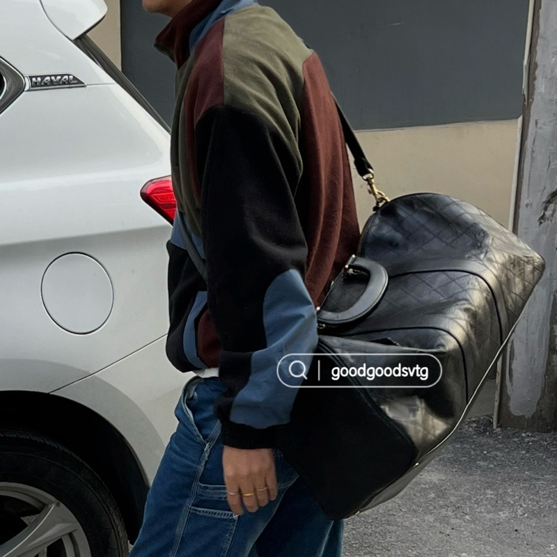 【極新|全平台唯一稀有】 Chanel 香奈兒 波士頓旅行袋 專櫃28萬!-2