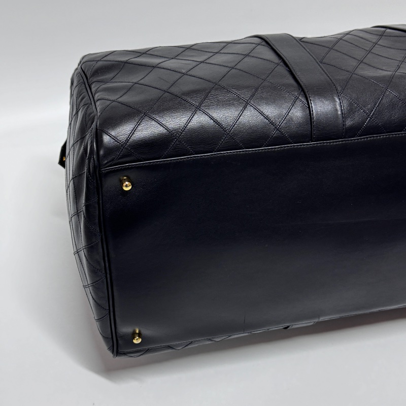 【極新|全平台唯一稀有】 Chanel 香奈兒 波士頓旅行袋 專櫃28萬!-17