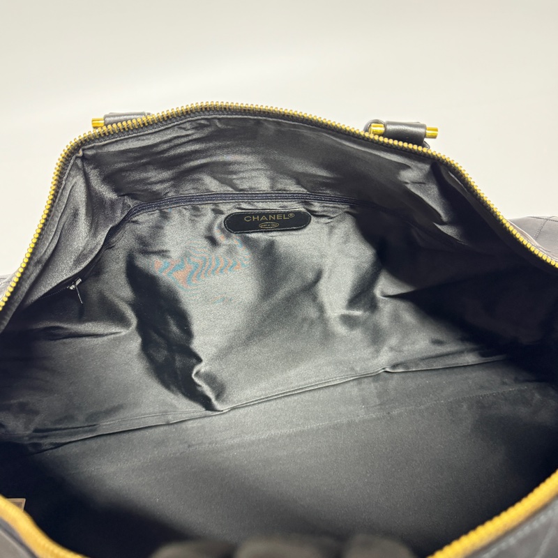 【極新|全平台唯一稀有】 Chanel 香奈兒 波士頓旅行袋 專櫃28萬!-24