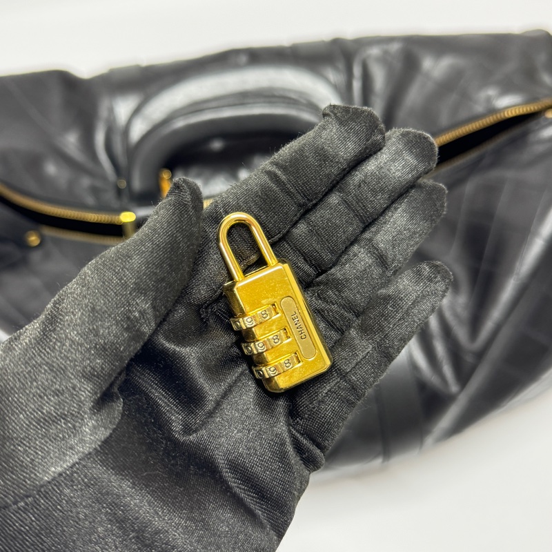 【極新|全平台唯一稀有】 Chanel 香奈兒 波士頓旅行袋 專櫃28萬!-30