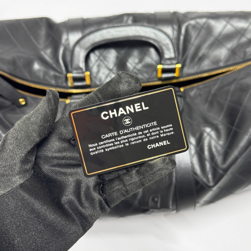 【極新|全平台唯一稀有】 Chanel 香奈兒 波士頓旅行袋 專櫃28萬!-32