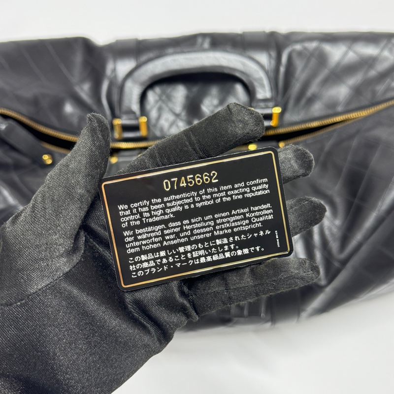 【極新|全平台唯一稀有】 Chanel 香奈兒 波士頓旅行袋 專櫃28萬!-33