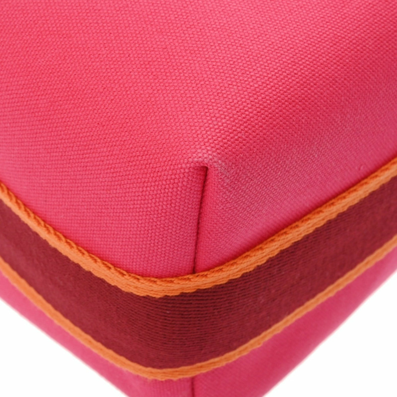 愛馬仕 (HERMES) Bride a 黑色 PM 芙蓉花小姐 100% 純棉手拿包,A 級,二手,Ginzo-4