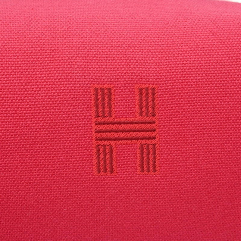 愛馬仕 (HERMES) Bride a 黑色 PM 芙蓉花小姐 100% 純棉手拿包,A 級,二手,Ginzo-8