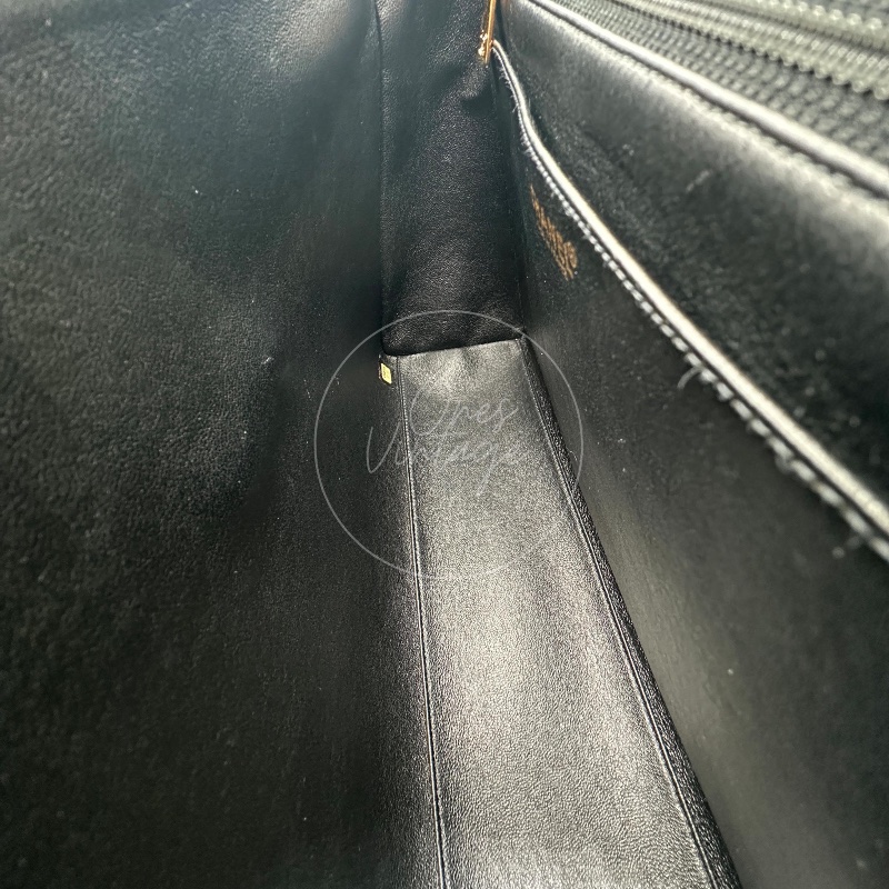 [Pre-owned] Chanel So Black Caviar Shoulder Bag-15