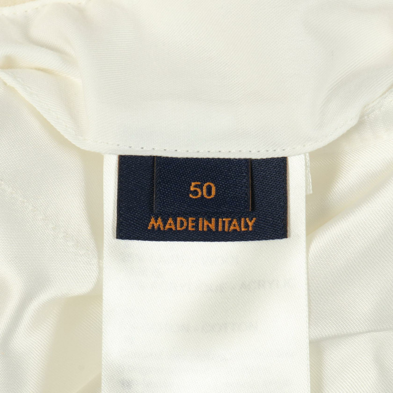 路易威登 Monogram Playground Varsity Blouson 外套 #50 羊毛 白色 二手 LV-5