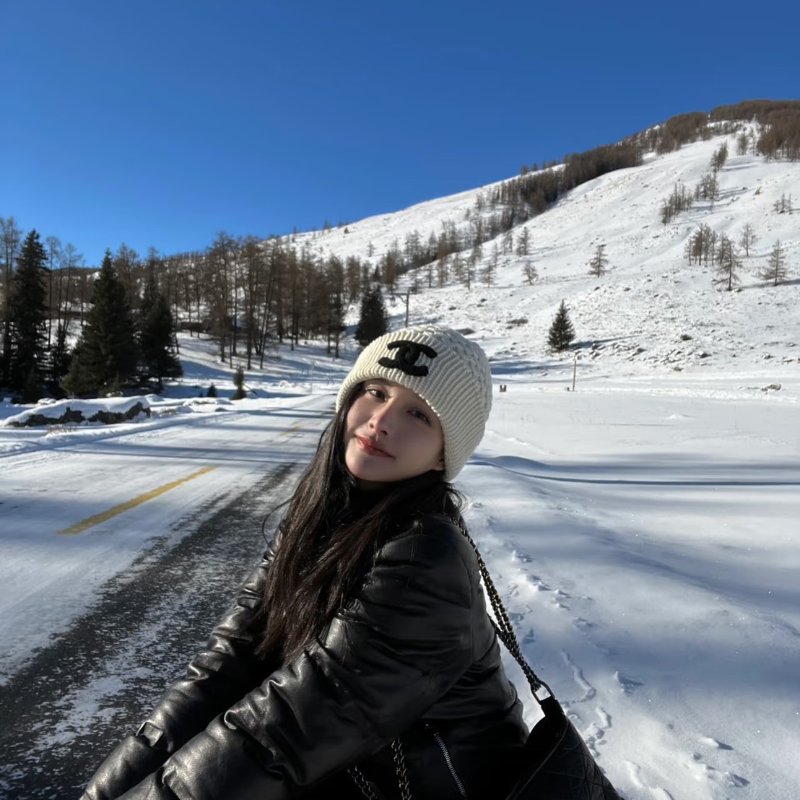 CHANEL 23B針織毛帽 - 米白-1