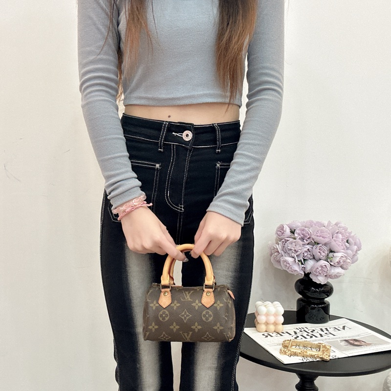 𝐋𝐨𝐮𝐢𝐬 𝐕𝐮𝐢𝐭𝐭𝐨𝐧 中古款 speed nano 手拿包 vintage 特價出清-7