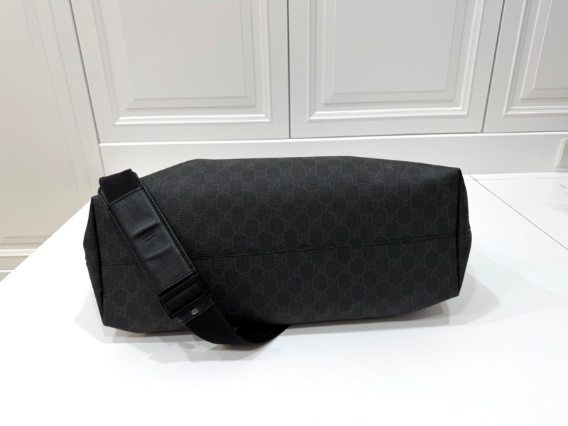 GUCCI pvc GG 壓紋 黑色 托特包 肩背包 斜背包 側背包 登機包 登機袋 購物袋 購物包-10