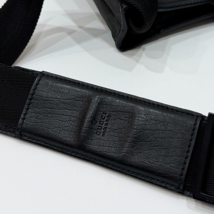 GUCCI pvc GG 壓紋 黑色 托特包 肩背包 斜背包 側背包 登機包 登機袋 購物袋 購物包-44