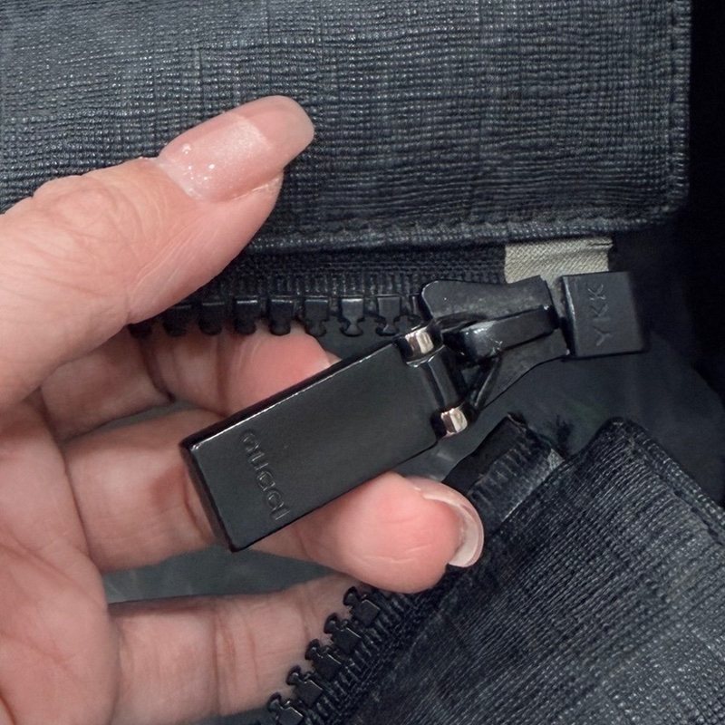 GUCCI pvc GG 壓紋 黑色 托特包 肩背包 斜背包 側背包 登機包 登機袋 購物袋 購物包-46