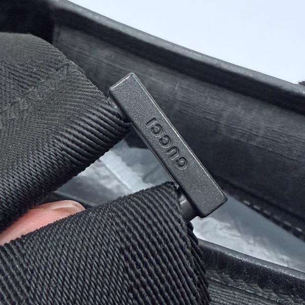 GUCCI pvc GG 壓紋 黑色 托特包 肩背包 斜背包 側背包 登機包 登機袋 購物袋 購物包-47