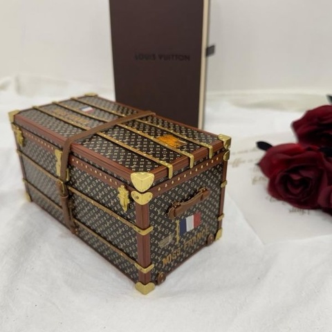 Louis Vuitton 行李箱造型擺飾 vintage 二手 中古 出清