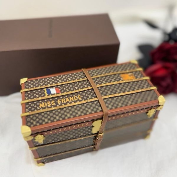 Louis Vuitton 行李箱造型擺飾 vintage 二手 中古 出清-2
