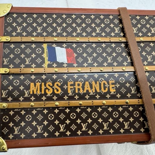 Louis Vuitton 行李箱造型擺飾 vintage 二手 中古 出清-7