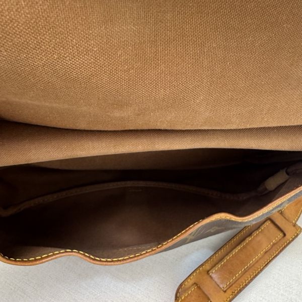 Louis Vuitton 經典老花 雙子星 馬鞍包 中古 vintage 特價出清-12