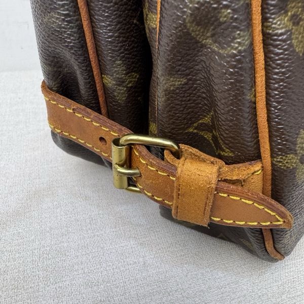 Louis Vuitton 經典老花 雙子星 馬鞍包 中古 vintage 特價出清-17