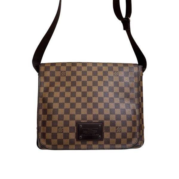 Louis Vuitton Brooklyn GM 棋盤格郵差包 男女通用 vintage 二手 中古-3