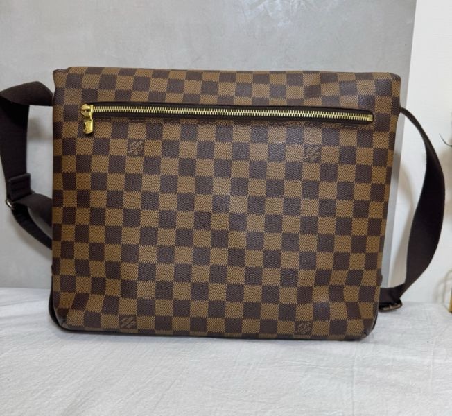 Louis Vuitton Brooklyn GM 棋盤格郵差包 男女通用 vintage 二手 中古-4