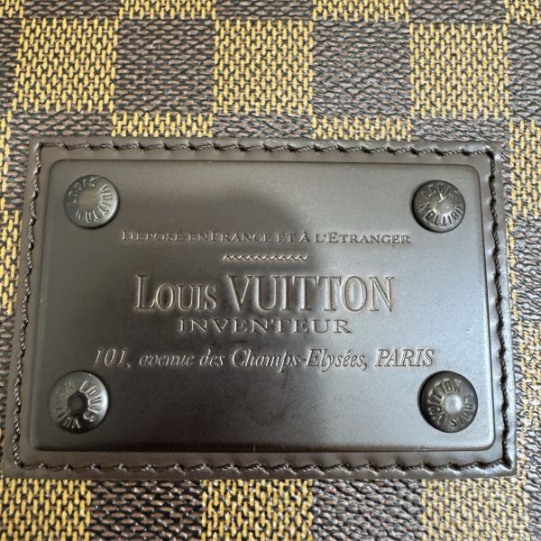 Louis Vuitton Brooklyn GM 棋盤格郵差包 男女通用 vintage 二手 中古-9
