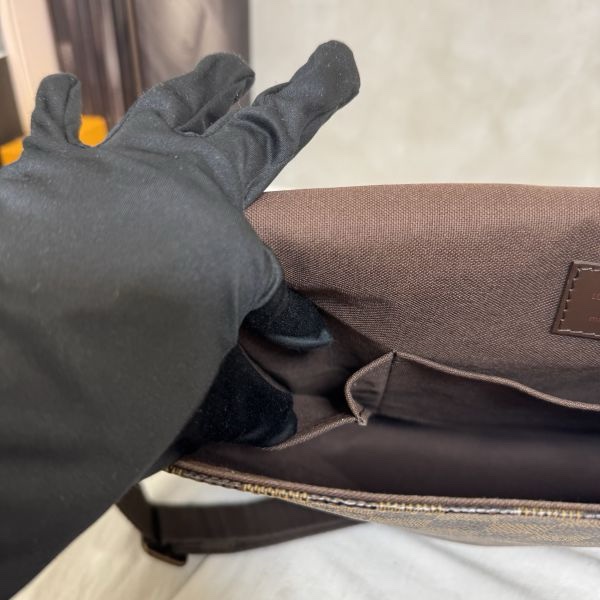 Louis Vuitton Brooklyn GM 棋盤格郵差包 男女通用 vintage 二手 中古-17