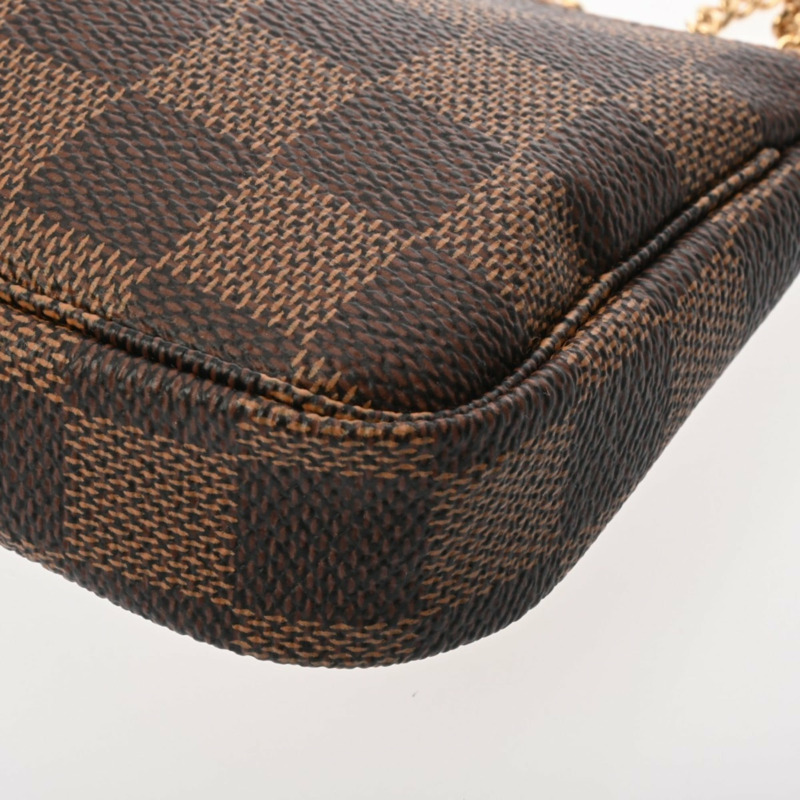 路易威登 Damier 迷你配件包,棕色,N58009,女士,帆布材質,近全新,二手,Ginzo-7