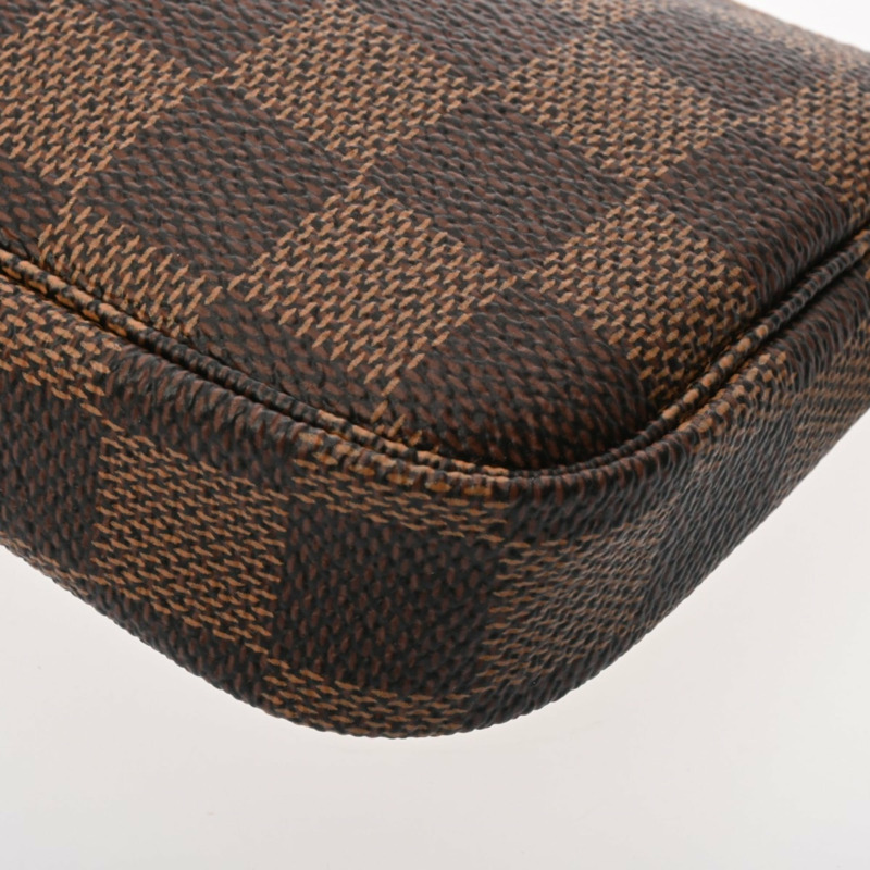 路易威登 Damier 迷你配件包,棕色,N58009,女士,帆布材質,近全新,二手,Ginzo-9