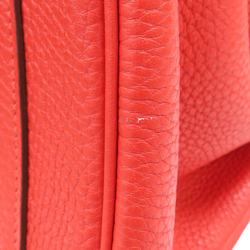橘紅色 TOGO 牛皮 Birkin30 柏金包 手提包 X刻【HERMES 愛馬仕】 X刻-13