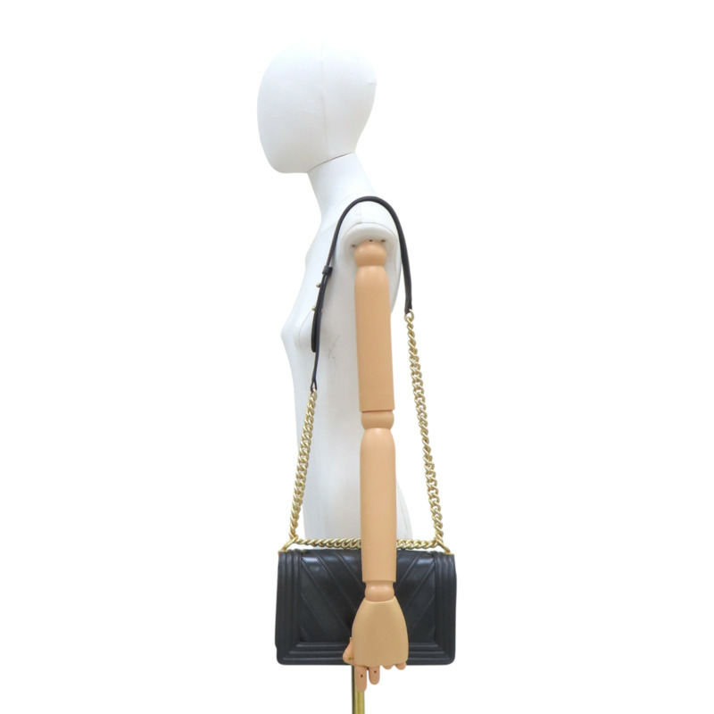 黑色 牛皮 Boy 25 肩背包【CHANEL 香奈兒】 A67086-9