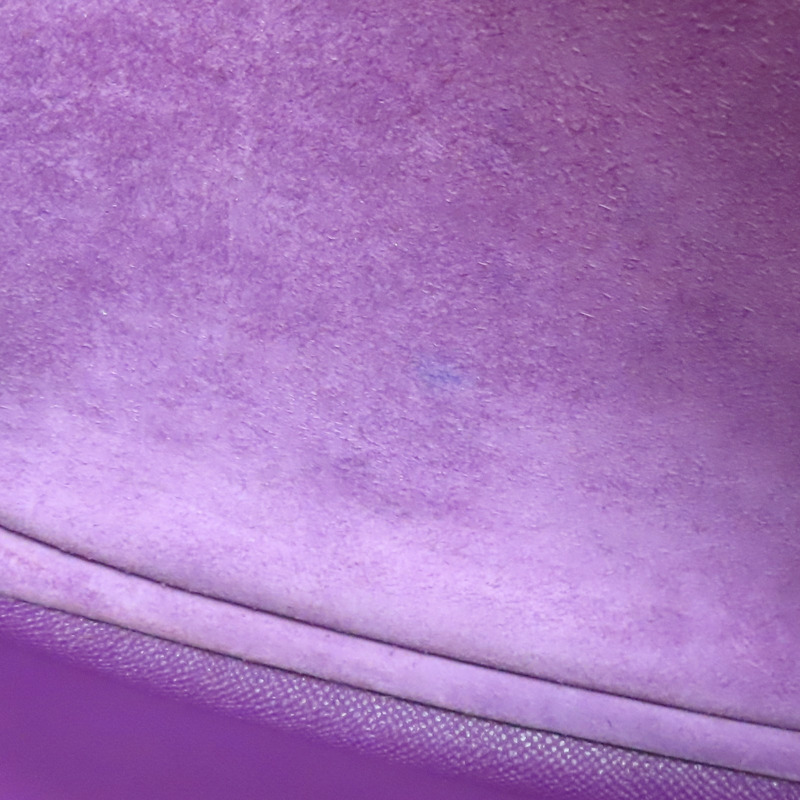 紫色 EPSOM牛皮 Evelyne TPM 肩背包 X刻印/PHW 銀扣【HERMES 愛馬仕】-16