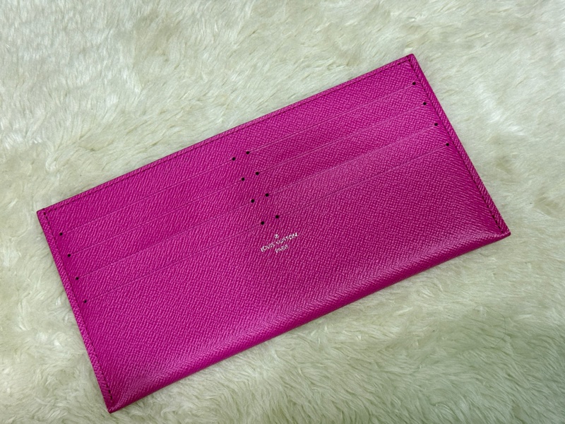 未使用品✨質感好 容量夠的LV 很好用的扁長夾🏆全牛皮超耐用-1