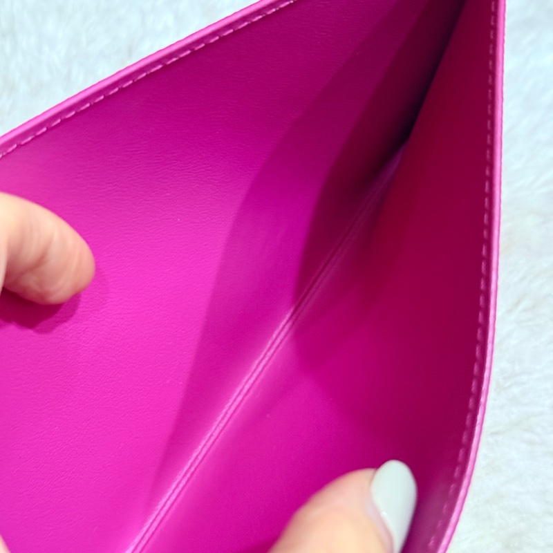 未使用品✨質感好 容量夠的LV 很好用的扁長夾🏆全牛皮超耐用-13