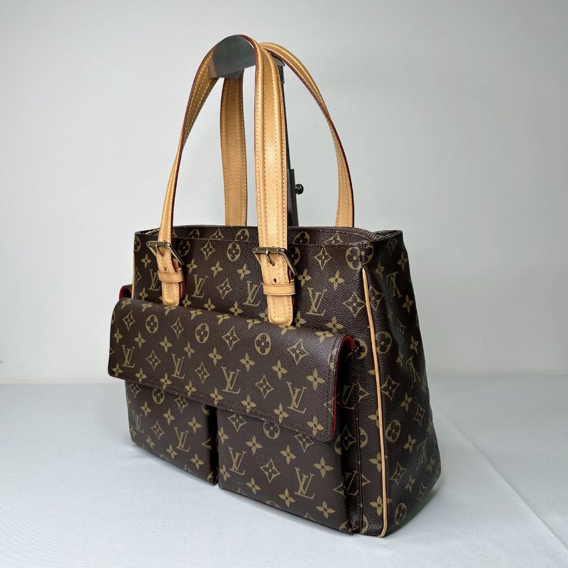 LV Multiple Cite老花手提單肩包-2