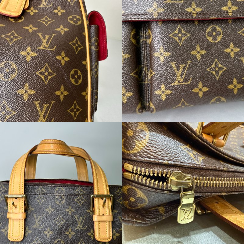 LV Multiple Cite老花手提單肩包-8