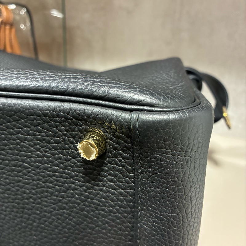 Hermes Lindy26 黑金 九成新-8