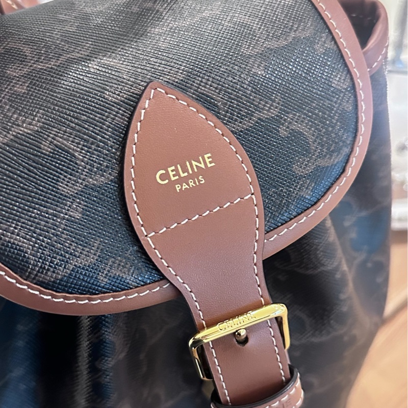 【全🆕】Celine 小牛皮 Folco Mini 迷你小背包 Backpack-5