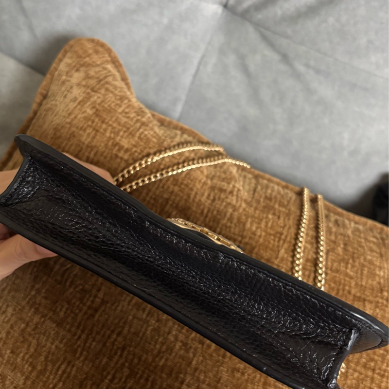 Coach Georgie19 馬車扣 經典老花 鏈條包（可側背肩背兩種背法）-10