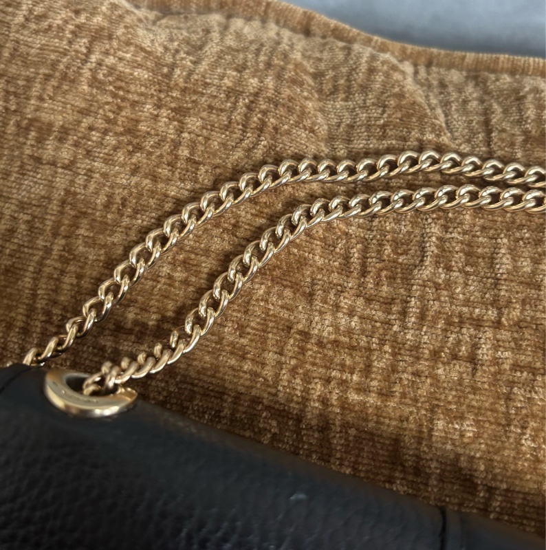 Coach Georgie19 馬車扣 經典老花 鏈條包（可側背肩背兩種背法）-16