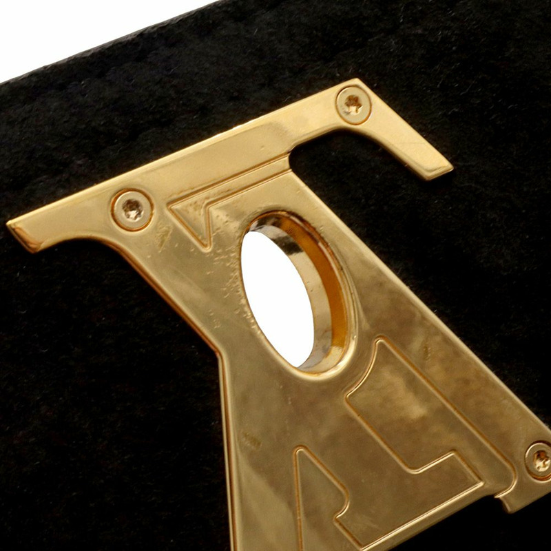 【包稅】LOUIS VUITTON 黑色粒面小牛皮 Lockme 2WAY 水桶包（內建晶片）/ M57687-9