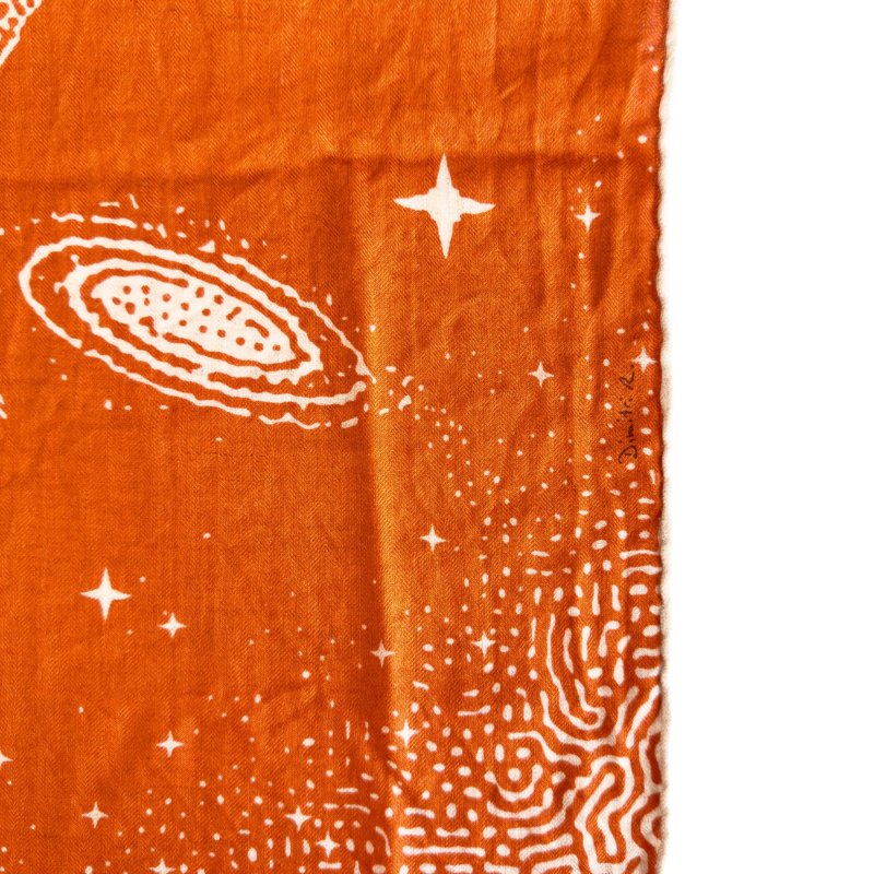 HERMES Clair de Lune shawl 140 月光飛馬 羊絨 圍巾-5