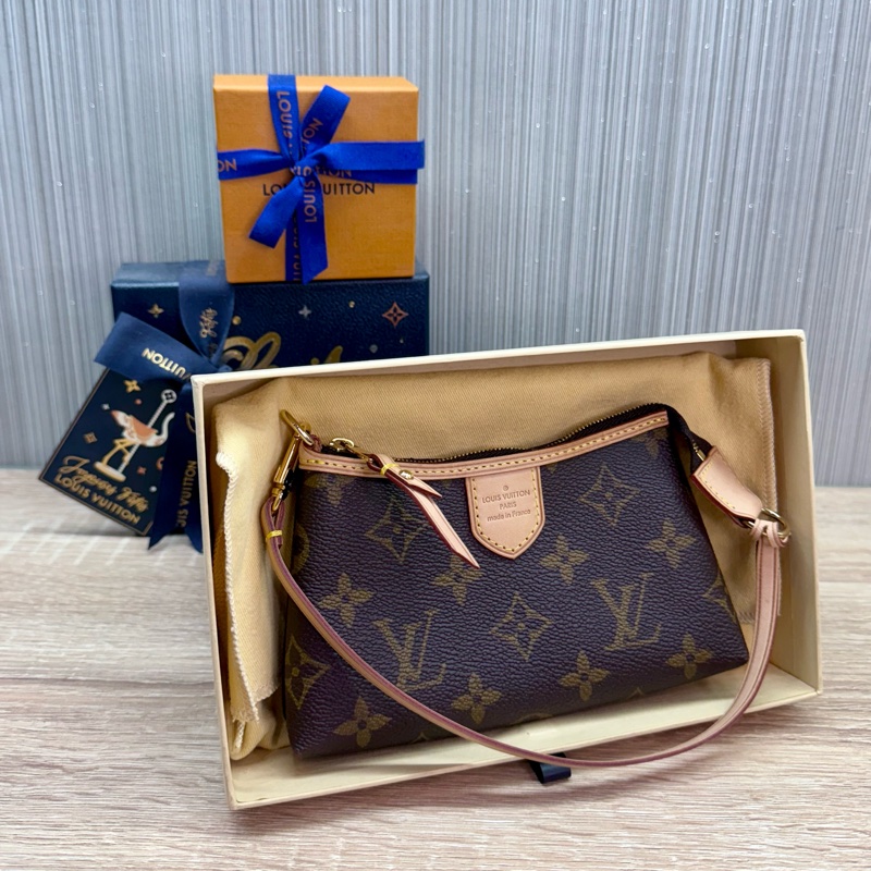 LV M40309 Delightful mini 迷你小手提手拿包晚宴包麻將包-0
