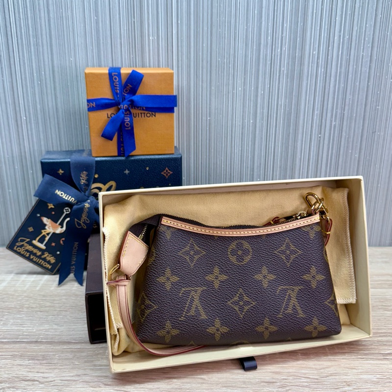 LV M40309 Delightful mini 迷你小手提手拿包晚宴包麻將包-2