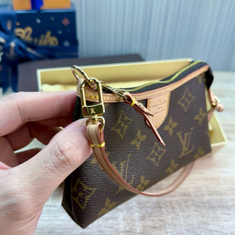 LV M40309 Delightful mini 迷你小手提手拿包晚宴包麻將包-5