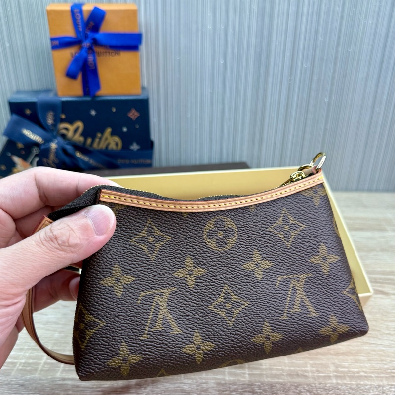 LV M40309 Delightful mini 迷你小手提手拿包晚宴包麻將包-7