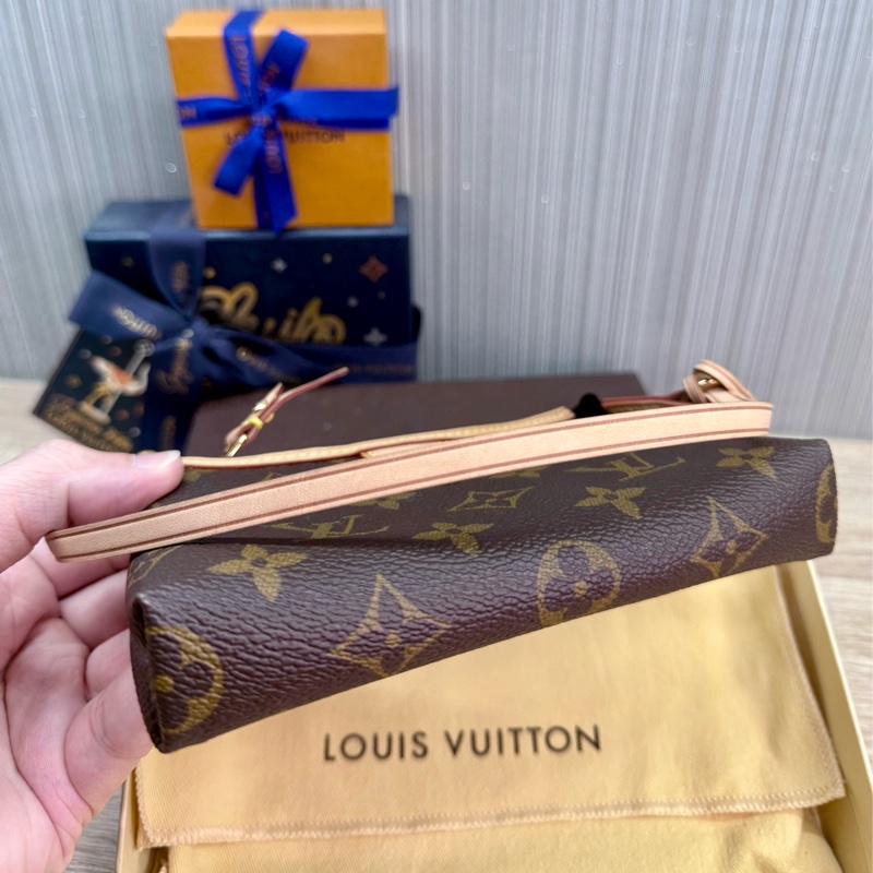 LV M40309 Delightful mini 迷你小手提手拿包晚宴包麻將包-13