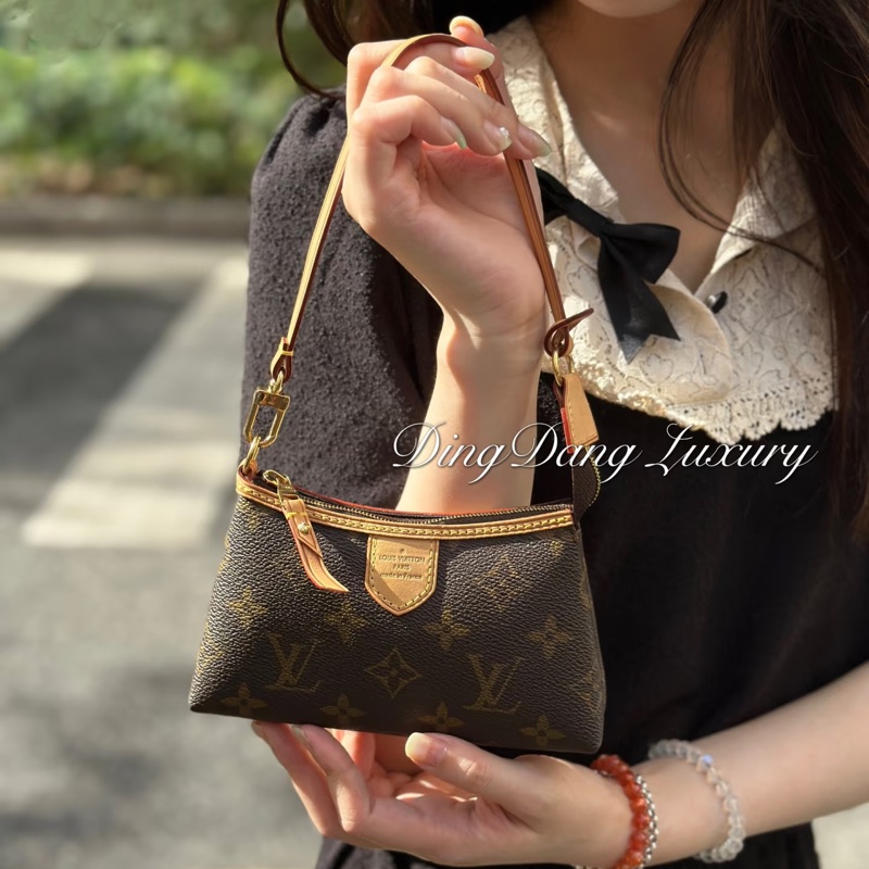LV M40309 Delightful mini 迷你小手提手拿包晚宴包麻將包-25